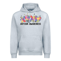 Heather Grey autism awareness Urban Hoodie - MaliasSmallBusiness