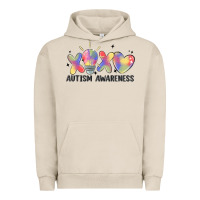 Pigment French Oak autism awareness Urban Hoodie - MaliasSmallBusiness
