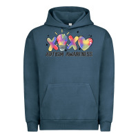 Pigment Midnight Navy autism awareness Urban Hoodie - MaliasSmallBusiness