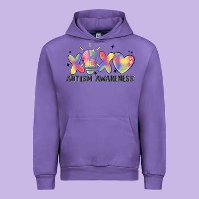 Autism Awareness Urban Hoodie Designed By Maliassmallbusiness
