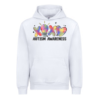 White autism awareness Urban Hoodie - MaliasSmallBusiness