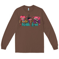 Chestnut handmade with love Long Sleeve Tee - RanaPortraitStore