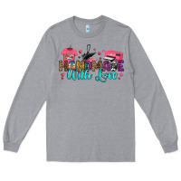 Heather Grey handmade with love Long Sleeve Tee - RanaPortraitStore