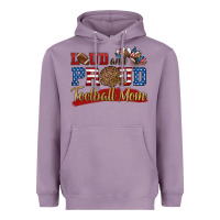 Lavender loud and proud football mom Heavyweight Hoodie - HRA Design Shop