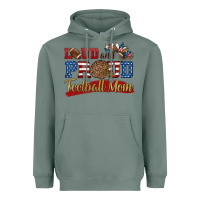 Sage loud and proud football mom Heavyweight Hoodie - HRA Design Shop