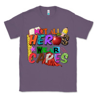 Lavender not all heros wear capes Classic Tee - Zillion Design Studio