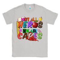Moon Dust not all heros wear capes Classic Tee - Zillion Design Studio