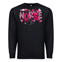 Black breast cancer nurse Premium Sweatshirt - JahusDesignShop