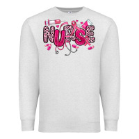 Oatmeal Heather breast cancer nurse Premium Sweatshirt - JahusDesignShop