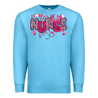 Ocean Blue breast cancer nurse Premium Sweatshirt - JahusDesignShop
