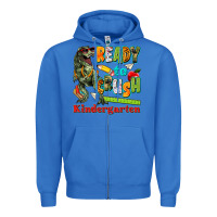 True Royal ready to crush kindergarten Zipper Hoodie - texasbilliewilder