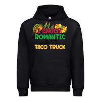 Black i enjoy romantic walks to the taco truck Urban Hoodie - MaliasSmallBusiness