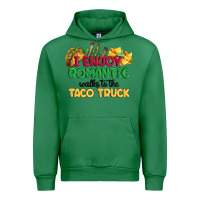 Emerald i enjoy romantic walks to the taco truck Urban Hoodie - MaliasSmallBusiness