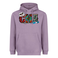 Lavender cna Heavyweight Hoodie - CowhideDigitalArt