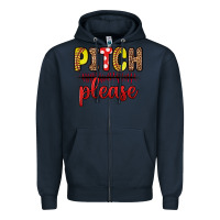 Navy pitch please Zipper Hoodie - Zillion Design Studio
