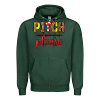 Sports Green pitch please Zipper Hoodie - Zillion Design Studio