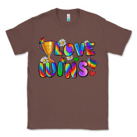 Chestnut love wins Classic Tee - Zillion Design Studio