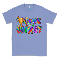 Colony Blue love wins Classic Tee - Zillion Design Studio