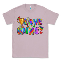 Lilac love wins Classic Tee - Zillion Design Studio