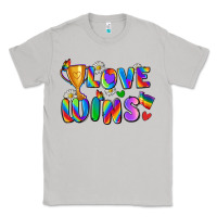 Moon Dust love wins Classic Tee - Zillion Design Studio