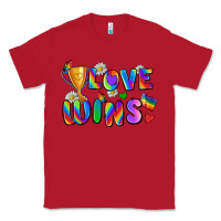 Red love wins Classic Tee - Zillion Design Studio