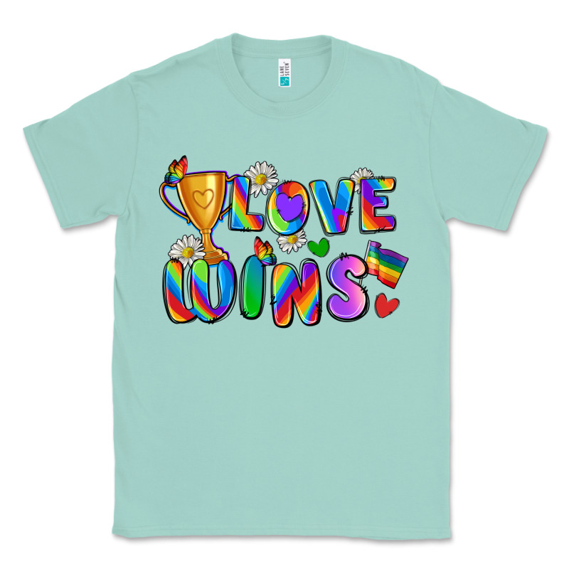 Love Wins Classic Tee by Zillion Design Studio | Teevron