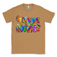 Toasted Coconut love wins Classic Tee - Zillion Design Studio