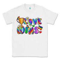 White love wins Classic Tee - Zillion Design Studio