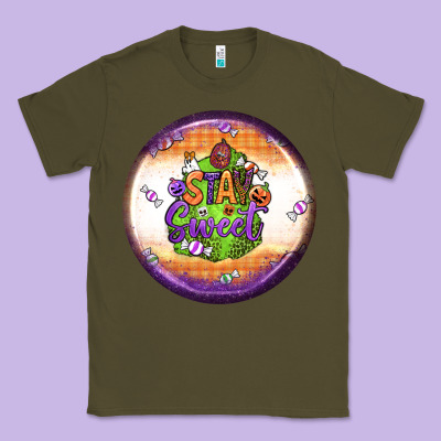 Stay Sweet Earrings Classic Tee Designed By Bundleandbundleshop