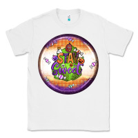White stay sweet earrings Classic Tee - BundleAndBundleShop