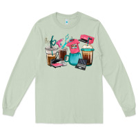 Matcha crafting coffee cups Long Sleeve Tee - RanaPortraitStore