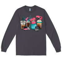 Smoke crafting coffee cups Long Sleeve Tee - RanaPortraitStore