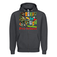 Smoke ready to crush pre school Zipper Hoodie - texasbilliewilder