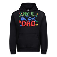 Black proud autism dad Urban Hoodie - MaliasSmallBusiness