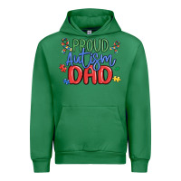 Emerald proud autism dad Urban Hoodie - MaliasSmallBusiness