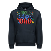 Navy proud autism dad Urban Hoodie - MaliasSmallBusiness