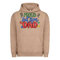 Pigment Burro proud autism dad Urban Hoodie - MaliasSmallBusiness