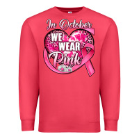 Cardinal in october we wear pink heart Premium Sweatshirt - JahusDesignShop