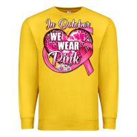 Lemon in october we wear pink heart Premium Sweatshirt - JahusDesignShop