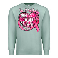 Seafoam in october we wear pink heart Premium Sweatshirt - JahusDesignShop