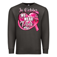 Smoke in october we wear pink heart Premium Sweatshirt - JahusDesignShop
