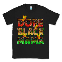 Black dope black mama with butterflies Classic Tee - texasbilliewilder