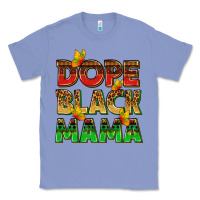 Colony Blue dope black mama with butterflies Classic Tee - texasbilliewilder