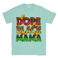 Seafoam dope black mama with butterflies Classic Tee - texasbilliewilder