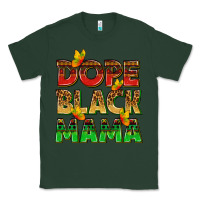 Sports Green dope black mama with butterflies Classic Tee - texasbilliewilder