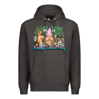 Smoke Gnome Bunny Happy Eater Day Premium Hoodie - NancyCooperArtShop