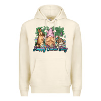 Tofu Gnome Bunny Happy Eater Day Premium Hoodie - NancyCooperArtShop