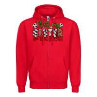 Red that s my sister on that field Zipper Hoodie - Zillion Design Studio