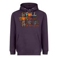 Plum fall for jesus he never leaves Heavyweight Hoodie - CowhideDigitalArt
