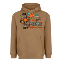 Toasted Coconut fall for jesus he never leaves Heavyweight Hoodie - CowhideDigitalArt